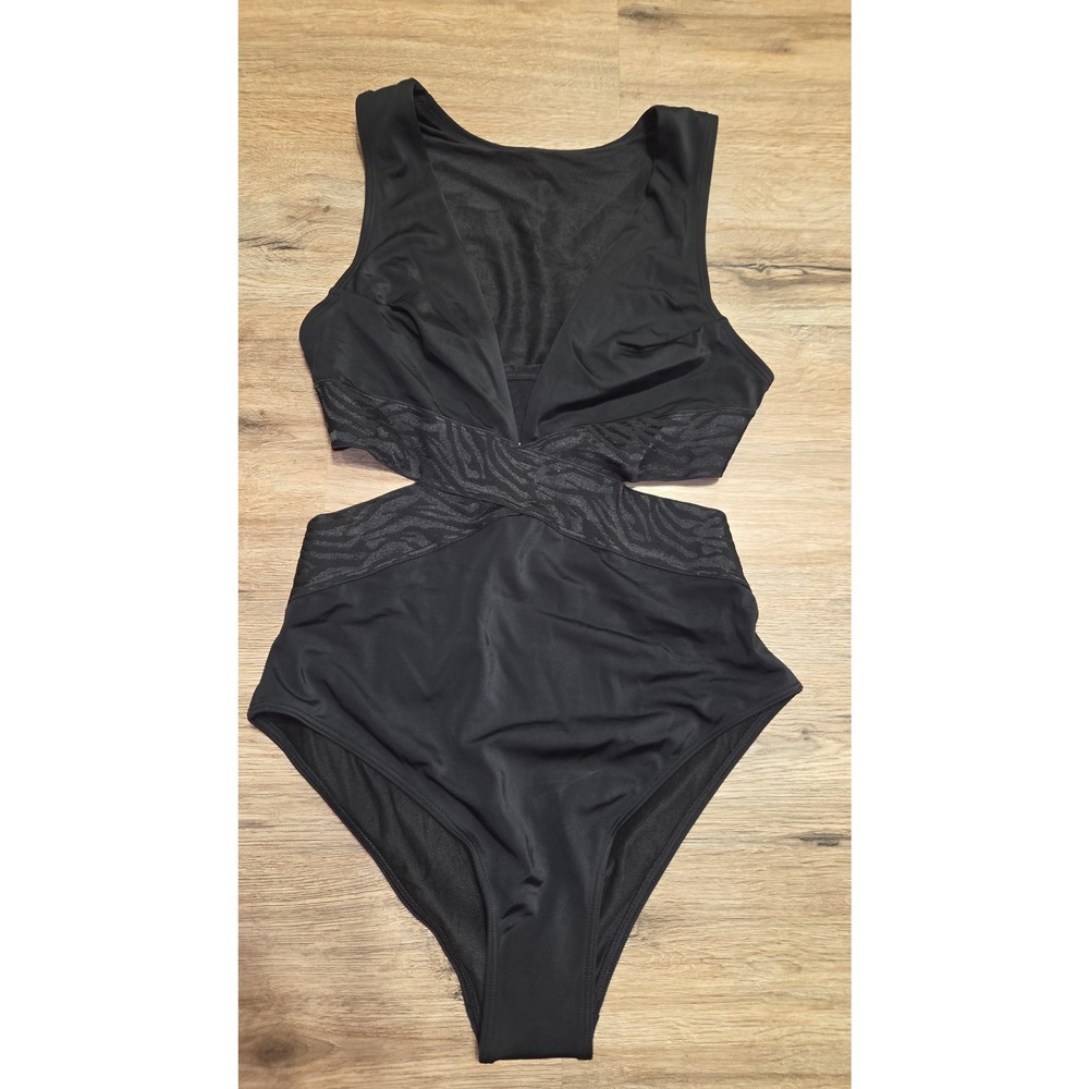 NWT H&M size XS Monokini One-Piece Swimsuit Cut Out